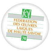 Logo de la fédération des oeuvres laïques de Haute-Savoie